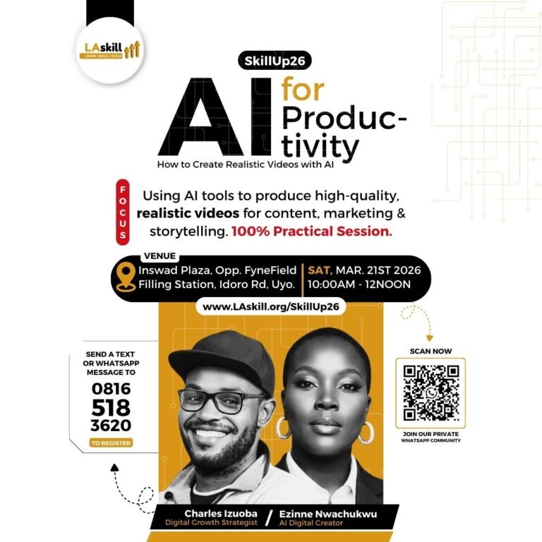 SkillUp26-AI-for-Productivity-by-LAskill